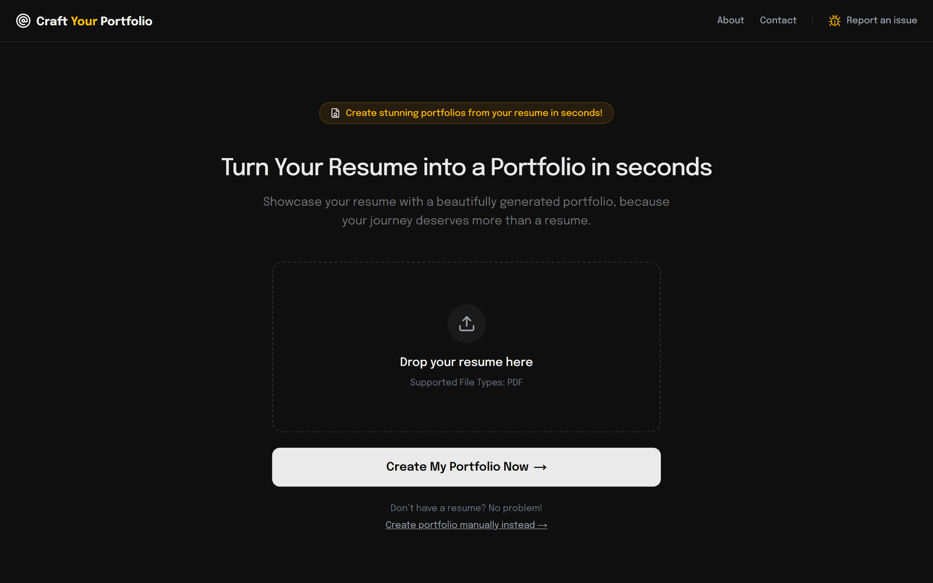 Craft Your Portfolio